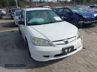 2004 Honda Civic VP with VIN 2HGES16354H544715, listed as a IAAI auction lot 41791866 with 167,073 mi miles. Bid and sale history available at carsss.com. Image 1.