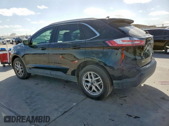 2024 Ford Edge SEL with VIN 2FMPK4J94RBA17047, listed as a Copart auction lot 49618415 with 21,047 mi miles and Salvage Title. Bid and sale history available at carsss.com. Image 2.