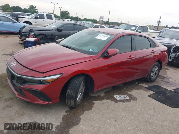 2024 Hyundai Elantra SE with VIN KMHLL4DG6RU850932, listed as a IAAI auction lot 42389644 with 11,958 mi miles and . Bid and sale history available at DreamBid. Image 17.