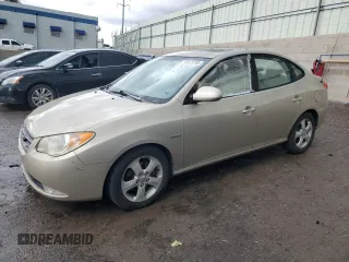 2007 Hyundai Elantra GLS z VIN KMHDU46D87U025279, wystawiony jako Copart lot #58823755 z przebiegiem 194 123 mil mil oraz Czysty tytuł • Clean title. Historia ofert i sprzedaży dostępna na DreamBid. Obrazek 1.