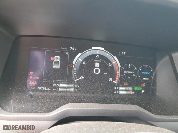 2024 Toyota Tundra 4WD Limited Hybrid with VIN 5TFJC5DB5RX063278, listed as a Copart auction lot 84620034 with 28,793 mi miles and Salvage Title. Bid and sale history available at carsss.com. Image 9.