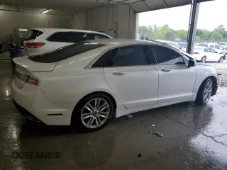 2013 Lincoln MKZ with VIN 3LN6L2GK4DR828638, listed as a Copart auction lot 55930395 with 125,924 mi miles and Salvage title. Bid and sale history available at DreamBid. Image 3.