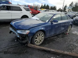 2013 Audi A4 Premium Plus z VIN WAUFFAFL5DN029533, wystawiony jako Copart lot #87968745 z przebiegiem Nie podano mil oraz Nie do naprawy • Non repairable. Historia ofert i sprzedaży dostępna na DreamBid. Obrazek 1.