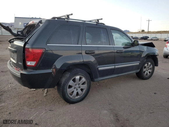 2008 Jeep Grand Cherokee Limited with VIN 1J8HS58298C232888, listed as a Copart auction lot 81316474 with 0 mi miles and Salvage Title. Bid and sale history available at carsss.com. Image 3.