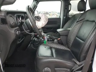 2021 Jeep Wrangler Unlimited Sahara with VIN 1C4HJXEG1MW504154, listed as a Copart auction lot 51131825 with 29,146 mi miles and Salvage title. Bid and sale history available at DreamBid. Image 7.