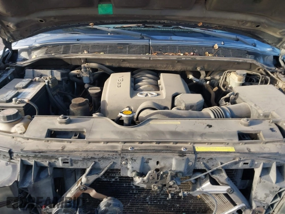 2004 Infiniti QX56 with VIN 5N3AA08C34N803588, listed as a IAAI auction lot 41546043 with 190,599 mi miles. Bid and sale history available at carsss.com. Image 10.