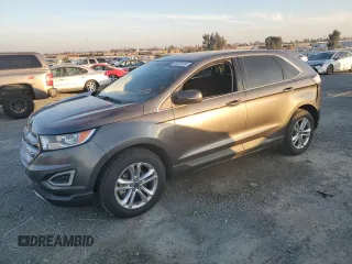 2015 Ford Edge SEL with VIN 2FMTK3J97FBB91912, listed as a Copart auction lot 82923534 with 0 mi miles and Salvage Title. Bid and sale history available at carsss.com. Image 1.