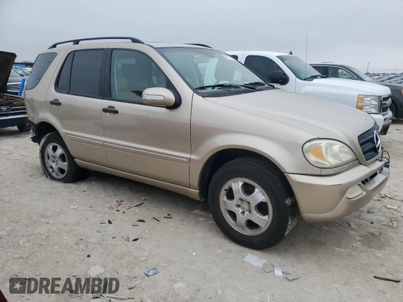 2003 Mercedes-Benz M 350 z VIN 4JGAB57E63A428873, wystawiony jako Copart lot #44179105 z przebiegiem 191 384 mil mil oraz Szkoda całkowita • Salvage title. Historia ofert i sprzedaży dostępna na DreamBid. Obrazek 4.