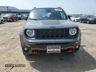 2021 Jeep Renegade Trailhawk with VIN ZACNJDC14MPN35358, listed as a Copart auction lot 54552595 with 10,702 mi miles and Salvage title. Bid and sale history available at DreamBid. Image 5.