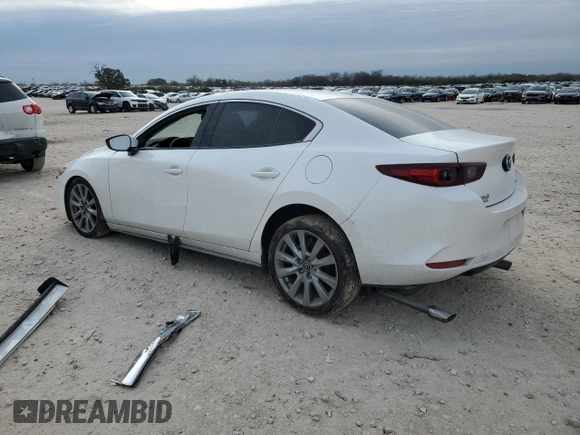 2023 Mazda 3 S Premium with VIN 3MZBPBDM4PM379568, listed as a Copart auction lot 88546265 with 11,420 mi miles and Salvage title. Bid and sale history available at DreamBid. Image 2.