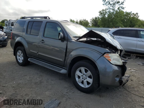 2009 Nissan Pathfinder S with VIN 5N1AR18B69C612734, listed as a Copart auction lot 61083005 with 195,365 mi miles and Clean title. Bid and sale history available at DreamBid. Image 4.