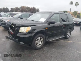 2007 Honda Pilot EX-L with VIN 2HKYF18557H500711, listed as a IAAI auction lot 41794731 with 168,553 mi miles. Bid and sale history available at carsss.com. Image 17.