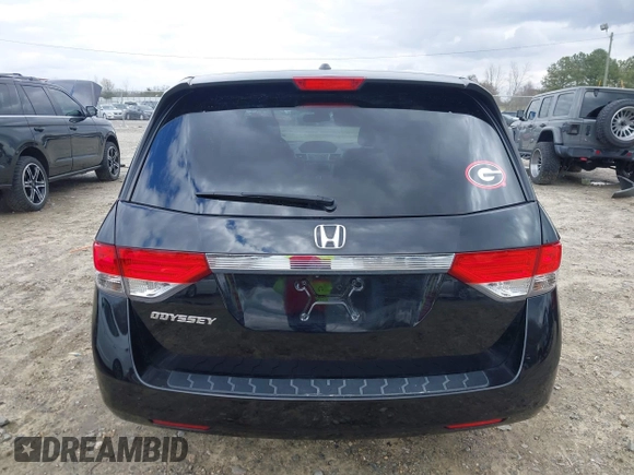 2016 Honda Odyssey EX-L with VIN 5FNRL5H64GB165341, listed as a IAAI auction lot 41728724 with 93,611 mi miles. Bid and sale history available at carsss.com. Image 16.
