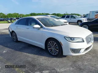 2017 Lincoln MKZ Hybrid Premiere with VIN 3LN6L5KU1HR631619, listed as a IAAI auction lot 39746492 with Not provided miles and . Bid and sale history available at DreamBid. Image 1.