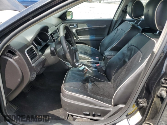2011 Lincoln MKZ with VIN 3LNHL2GC6BR765542, listed as a Copart auction lot 52184705 with 168,718 mi miles and Salvage Title. Bid and sale history available at carsss.com. Image 7.