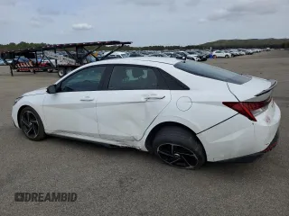 2023 Hyundai Elantra N Line z VIN KMHLR4AF2PU400167, wystawiony jako Copart lot #52502195 z przebiegiem 35 397 mil mil oraz Szkoda całkowita • Salvage title. Historia ofert i sprzedaży dostępna na DreamBid. Obrazek 2.