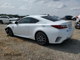 2017 Lexus RC 200t with VIN JTHHA5BC9H5007109, listed as a Copart auction lot 60424705 with 52,543 mi miles and Salvage title. Bid and sale history available at DreamBid. Image 2.