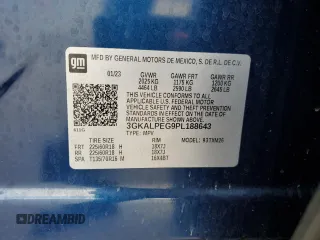 2023 GMC Terrain SLT с VIN 3GKALPEG9PL188643, выставлен на аукционе Copart как лот 65311625 с пробегом 62 760 миль миль и Чистый • Clean title. История ставок и продаж доступна на DreamBid. Изображение 14.
