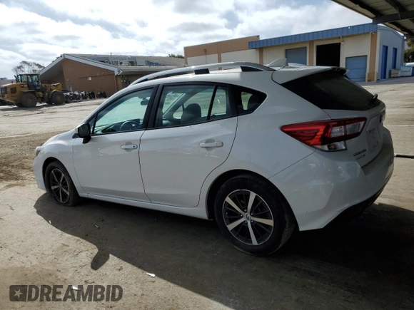 2019 Subaru Impreza Premium с VIN 4S3GTAD63K3725880, выставлен на аукционе Copart как лот 59520805 с пробегом 57 397 миль миль и Списание • Salvage title. История ставок и продаж доступна на DreamBid. Изображение 2.