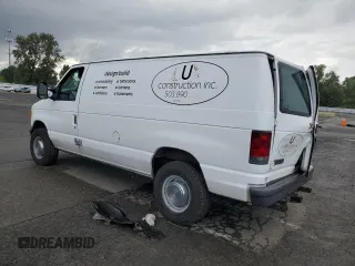 2007 Ford Econoline Cargo Commercial with VIN 1FTNE24LX7DA06575, listed as a Copart auction lot 68727304 with 187,344 mi miles and Salvage title. Bid and sale history available at DreamBid. Image 2.