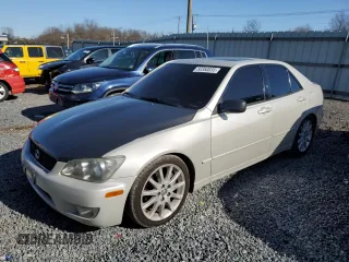 2004 Lexus IS with VIN JTHBD192740091098, listed as a Copart auction lot 50350035 with 157,209 mi miles and Salvage Title. Bid and sale history available at carsss.com. Image 1.