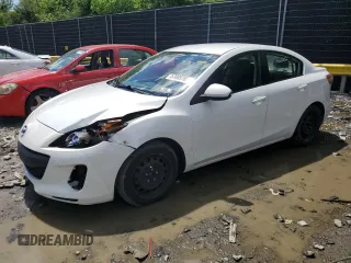 2012 Mazda 3 i Sport z VIN JM1BL1UG2C1551767, wystawiony jako Copart lot #57089785 z przebiegiem 129 308 mil mil oraz Szkoda całkowita • Salvage title. Historia ofert i sprzedaży dostępna na DreamBid. Obrazek 1.