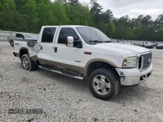 2007 Ford F-350 XL with VIN 1FTSW31P47EB02791, listed as a Copart auction lot 53314325 with 142,442 mi miles and Non repairable. Bid and sale history available at DreamBid. Image 4.
