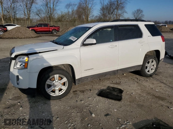 2015 GMC Terrain SLE with VIN 2GKFLWEK2F6420295, listed as a Copart auction lot 51941645 with 104,737 mi miles and Salvage title. Bid and sale history available at DreamBid. Image 1.
