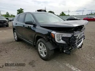 2022 GMC Terrain SLE with VIN 3GKALMEV4NL143734, listed as a Copart auction lot 54038462 with 26,414 mi miles and Salvage Title. Bid and sale history available at carsss.com. Image 11.