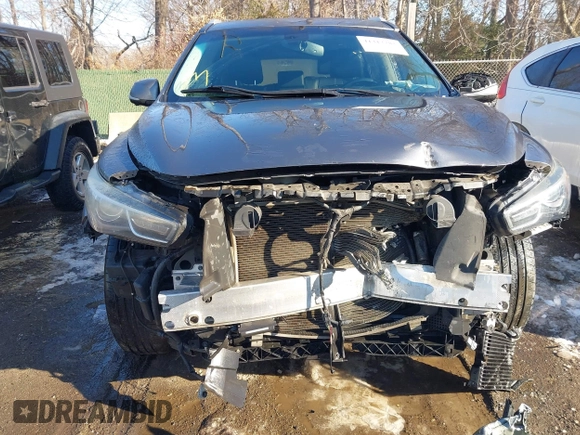 2016 Infiniti QX60 with VIN 5N1AL0MM7GC503196, listed as a IAAI auction lot 41313283 with 152,516 mi miles and . Bid and sale history available at DreamBid. Image 12.