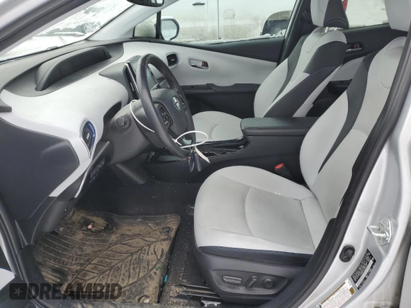 2019 Toyota Prius L Eco with VIN JTDKARFU5K3092583, listed as a Copart auction lot 46507135 with 71,690 mi miles and Salvage Title. Bid and sale history available at carsss.com. Image 7.