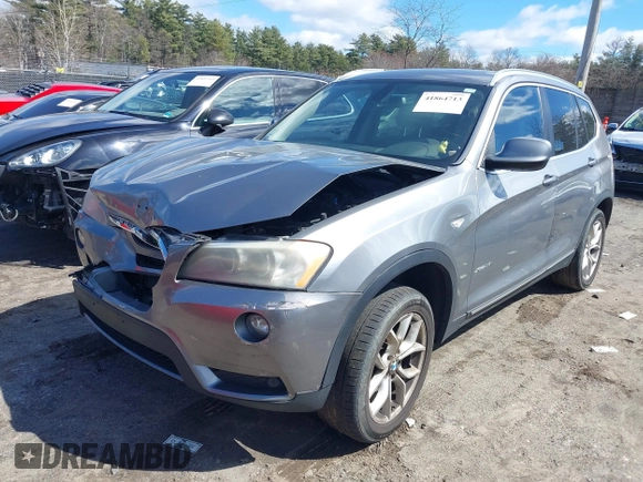 2011 BMW X3 35i with VIN 5UXWX7C55BLT78546, listed as a IAAI auction lot 41864713 with 211,074 mi miles and . Bid and sale history available at DreamBid. Image 2.