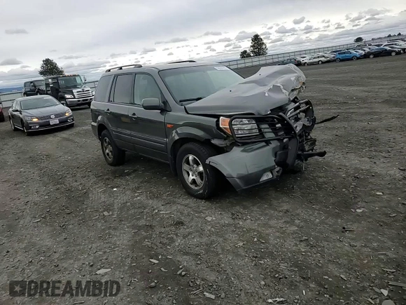 2007 Honda Pilot EX with VIN 2HKYF18437H528420, listed as a Copart auction lot 50230285 with Not Provided miles and Salvage Title. Bid and sale history available at DreamBid. Image 11.