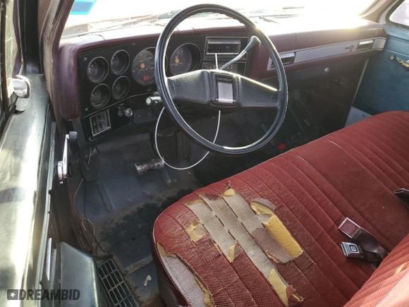 1986 Chevrolet Pickup with VIN 1GCDC14H1GF331577, listed as a Copart auction lot 83849214 with 12,089 mi miles and Clean Title. Bid and sale history available at carsss.com. Image 8.