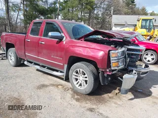 2015 Chevrolet Silverado 1500 LT with VIN 1GCVKREC5FZ155994, listed as a IAAI auction lot 41847261 with 1 mi miles. Bid and sale history available at carsss.com. Image 1.