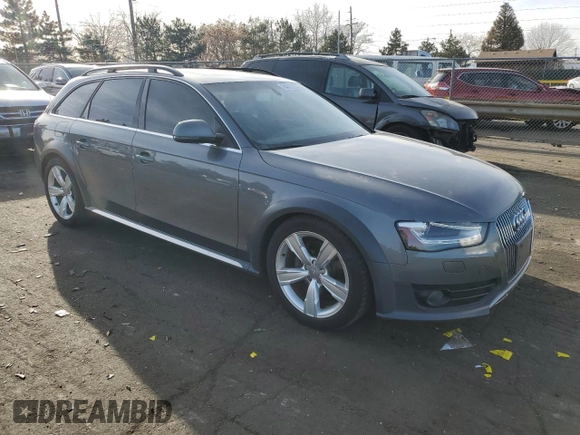2014 Audi allroad Premium Plus with VIN WA1UFAFL1EA128461, listed as a Copart auction lot 84017974 with 58,955 mi miles and Salvage Title. Bid and sale history available at carsss.com. Image 4.