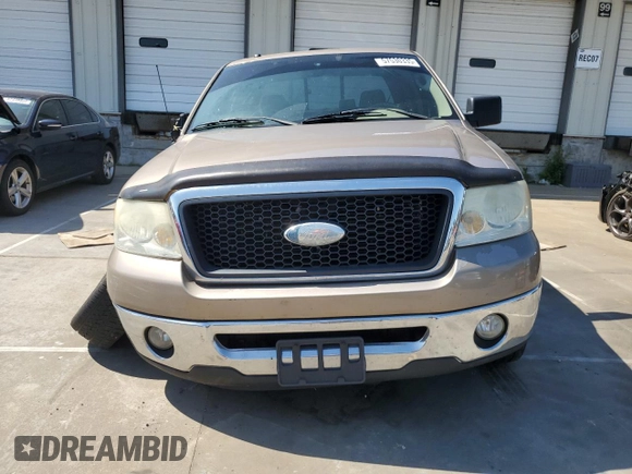 2006 Ford F-150 XLT с VIN 1FTPW12V66KD57661, выставлен на аукционе Copart как лот 57530335 с пробегом 209 592 миль миль и Списание • Salvage title. История ставок и продаж доступна на DreamBid. Изображение 5.