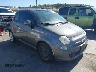 2012 FIAT 500 Pop with VIN 3C3CFFAR3CT370883, listed as a IAAI auction lot 41476273 with Not provided miles and . Bid and sale history available at DreamBid. Image 1.