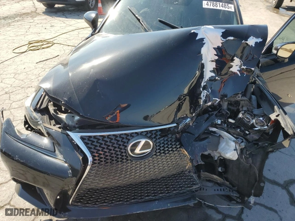 2015 Lexus IS 350 with VIN JTHBE1D22F5015136, listed as a Copart auction lot 47881485 with 119,312 mi miles and Salvage Title. Bid and sale history available at carsss.com. Image 11.