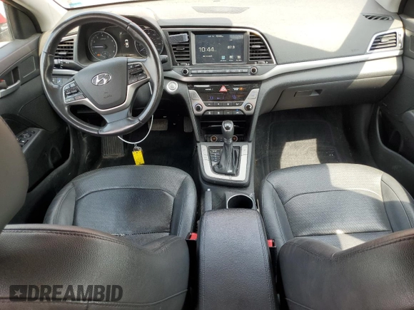 2017 Hyundai Elantra SE with VIN KMHD84LF6HU211933, listed as a Copart auction lot 58791215 with 111,859 mi miles and Salvage title. Bid and sale history available at DreamBid. Image 8.