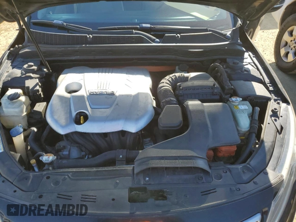 2012 Kia Optima Hybrid with VIN KNAGM4AD0C5020149, listed as a Copart auction lot 88987955 with 183,898 mi miles and Clean Title. Bid and sale history available at DreamBid. Image 11.