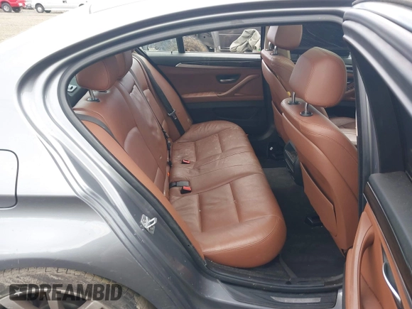 2014 BMW 5 Series 535i with VIN WBA5B1C51ED475098, listed as a IAAI auction lot 41517762 with 102,611 mi miles and . Bid and sale history available at carsss.com. Image 8.