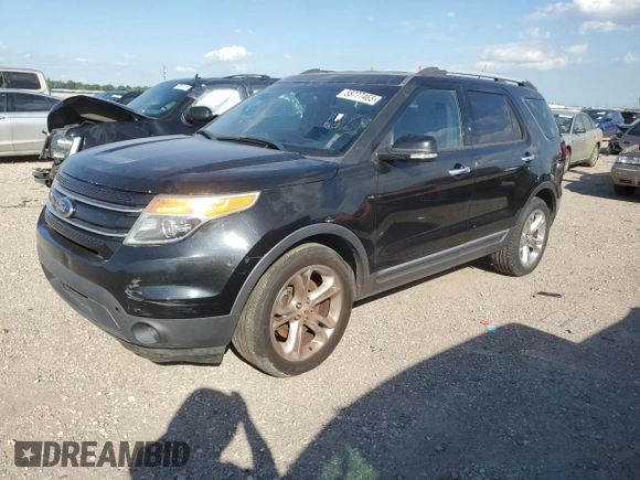 2014 Ford Explorer Limited z VIN 1FM5K7F84EGC08916, wystawiony jako Copart lot #55777465 z przebiegiem 186 255 mil mil oraz Czysty tytuł • Clean title. Historia ofert i sprzedaży dostępna na DreamBid. Obrazek 1.