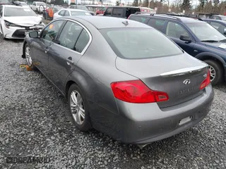 2013 Infiniti G37 Sedan Journey with VIN JN1CV6AP9DM722923, listed as a IAAI auction lot 41603802 with 61,445 mi miles. Bid and sale history available at carsss.com. Image 3.