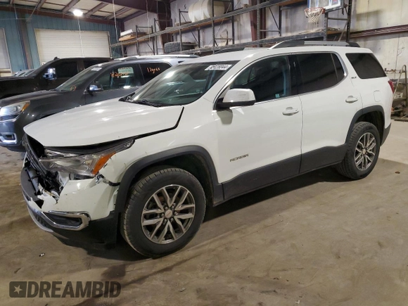2018 GMC Acadia SLE with VIN 1GKKNSLAXJZ219690, listed as a Copart auction lot 82028044 with 133,839 mi miles and Salvage Title. Bid and sale history available at DreamBid. Image 1.