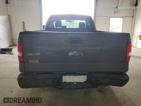 2008 Ford F-150 XL with VIN 1FTRF12298KC56521, listed as a Copart auction lot 55173035 with 1,628,734 mi miles and Non repairable. Bid and sale history available at DreamBid. Image 6.