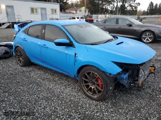 2021 Honda Civic Type R Touring with VIN SHHFK8G78MU202810, listed as a Copart auction lot 78390294 with 38,530 mi miles and Salvage Title. Bid and sale history available at carsss.com. Image 4.