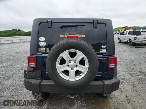 2013 Jeep Wrangler Unlimited Sport z VIN 1C4BJWDG9DL509685, wystawiony jako Copart lot #58521415 z przebiegiem 254 452 mil mil oraz Szkoda całkowita • Salvage title. Historia ofert i sprzedaży dostępna na DreamBid. Obrazek 6.
