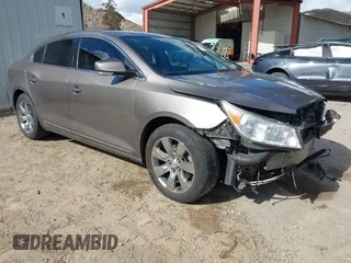 2012 Buick LaCrosse Premium 1 with VIN 1G4GD5E33CF275992, listed as a IAAI auction lot 41518602 with 92,432 mi miles. Bid and sale history available at carsss.com. Image 1.