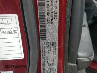 2023 Jeep Grand Cherokee with VIN 1C4RJYB69PC624487, listed as a Copart auction lot 58548725 with Not provided miles and Non repairable. Bid and sale history available at DreamBid. Image 14.